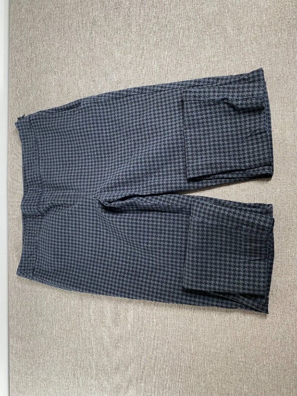Talbots Chatham Ankle Dress Pants Women's 12 Mid Rise Multicolor Houndstooth - Picture 3 of 16